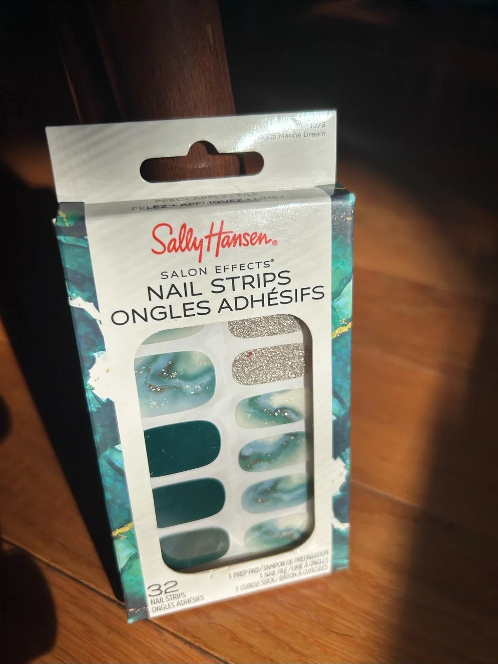 Sally Hansen Salon Effects Nail Strips - Assorted Pink, Teal, White & Glitter